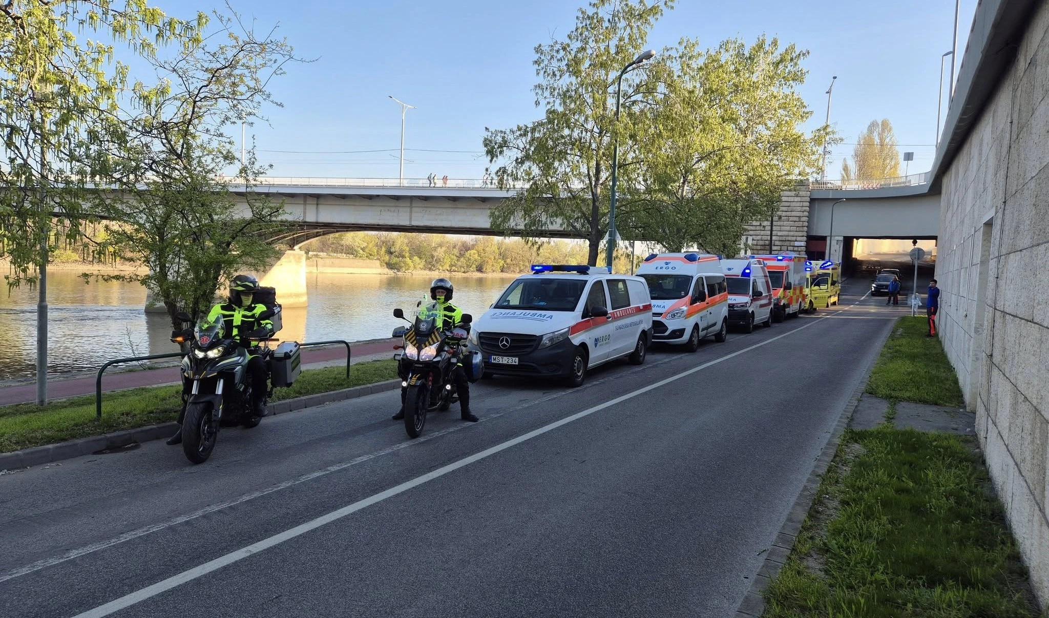 40. Telekom Vivicittá Futófesztivál biztosítása ergo-ambulance